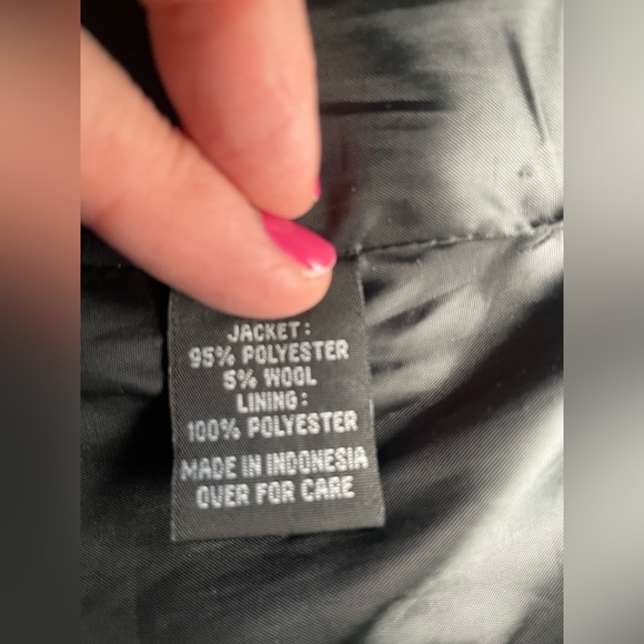 ALYX black and white Buffalo plaid cape-Large - Picture 12 of 13